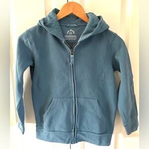 Primary Kids Teal Zip-Up Hoodie(8/9)